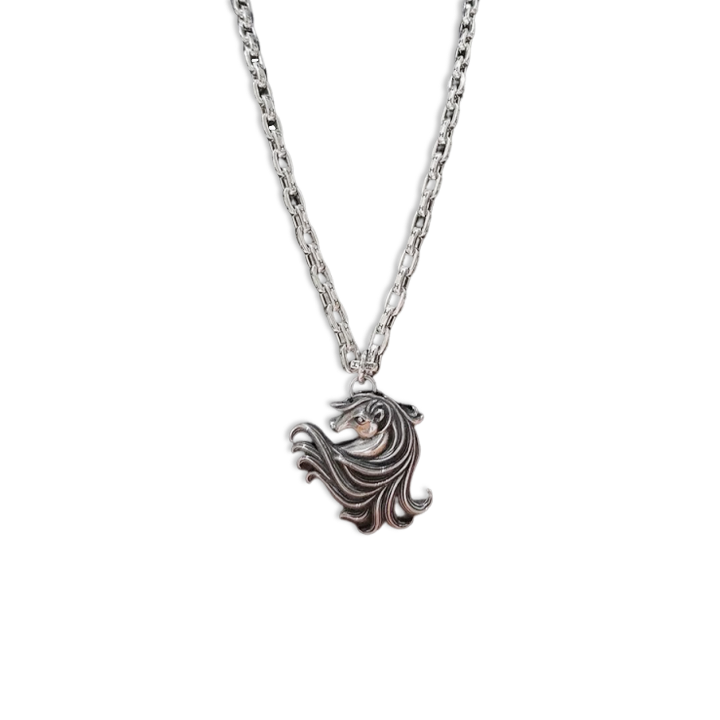 HERMES HORSE HEAD NECKLACE